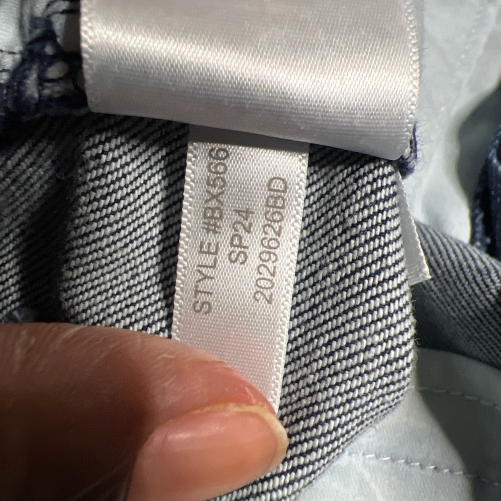 J Crew Pleated Trouser Jean Womens 30 Wide Leg Full Length New - Picture 15 of 16